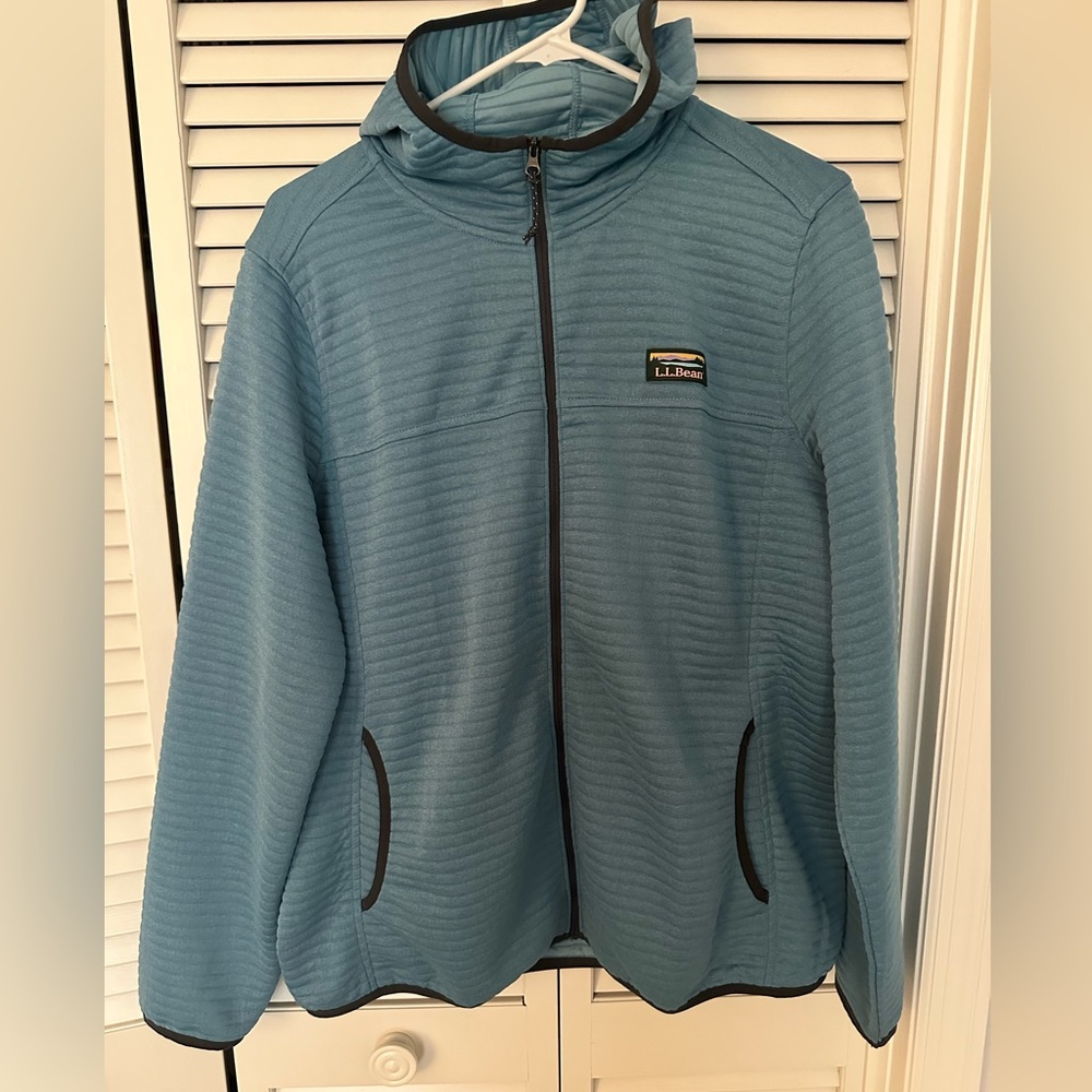 L.L. Bean Airlight hooded full zipper Jacket